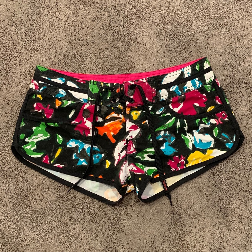 Hurley | Colorful Lace-up Boardshorts